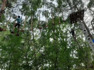 Park Linowy Bonobo w Helu - rozrywka dla dzieci i rodziny